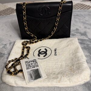 Vintage Chanel Small Single Flap - with COA & Dust Bag
